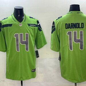 Mens Youth Sam Darnold Green Jersey